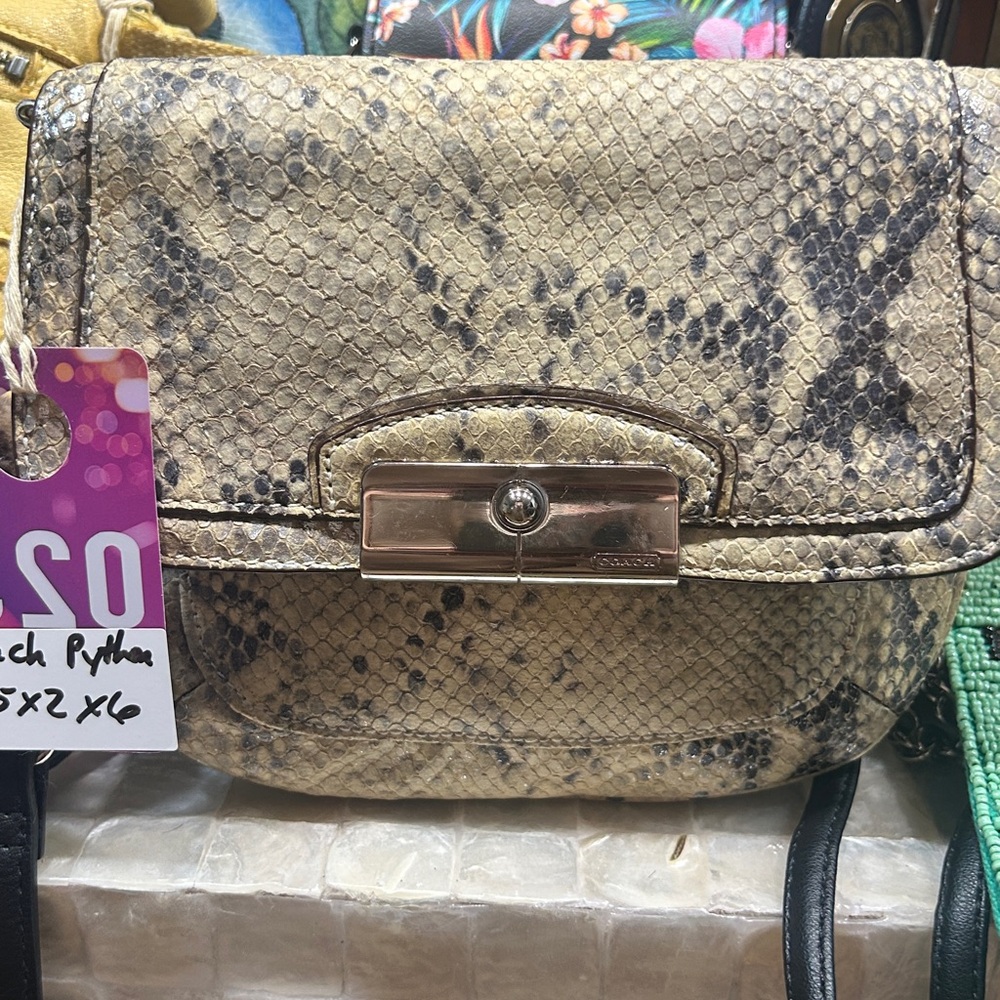 Authentic Coach Python Small
